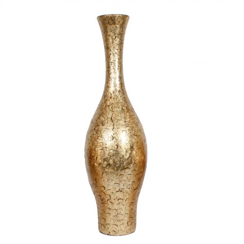 Gold Crush Vase 70cm