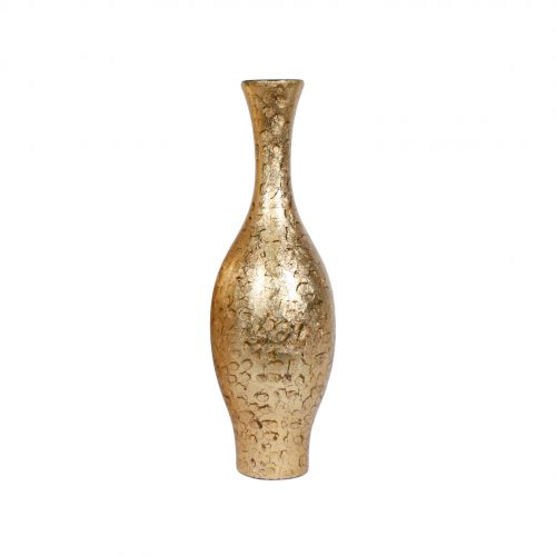 Gold Crush Vase 50cm