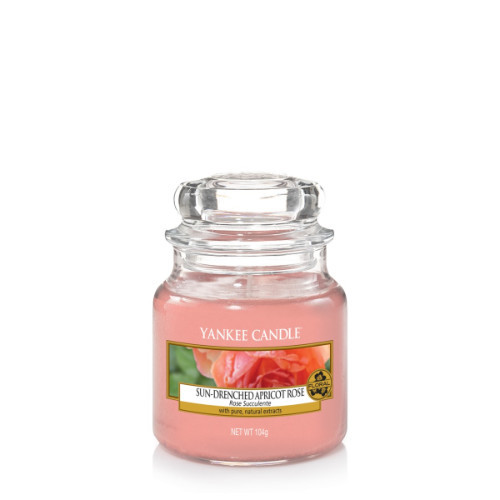 Sun-Drenched Apricot Rose Small Jar Candle