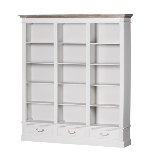 The Liberty Collection Large Three Drawer Display Bookcase
