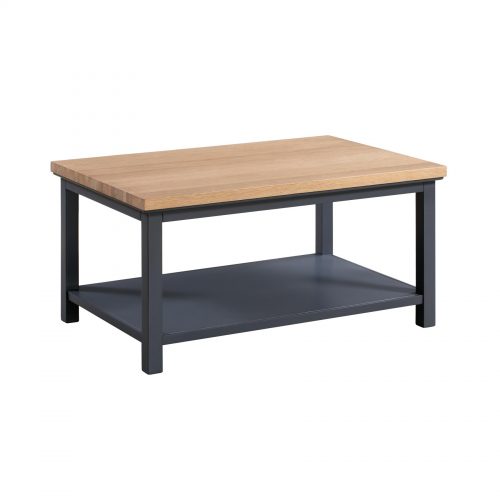 The Richmond Oak Collection Coffee Table With Shelf