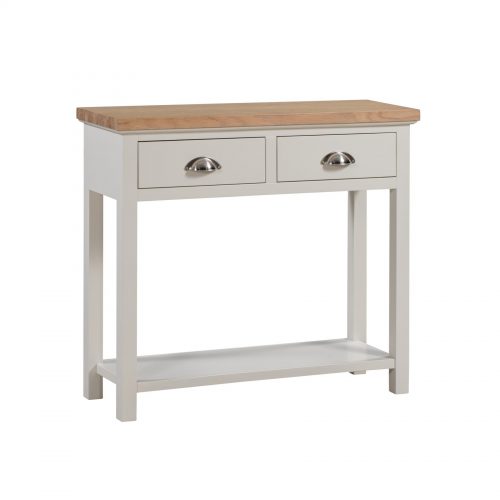 Ripley Oak Collection 2 Drawer Console Table