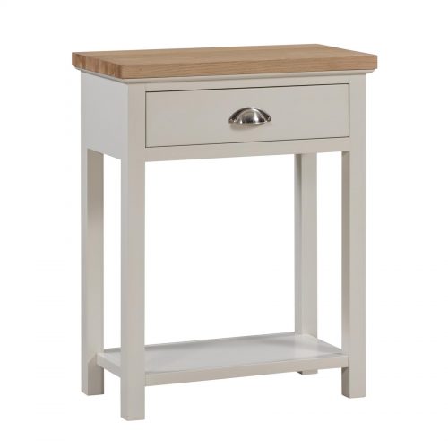 Ripley Oak Collection One Drawer Console Table