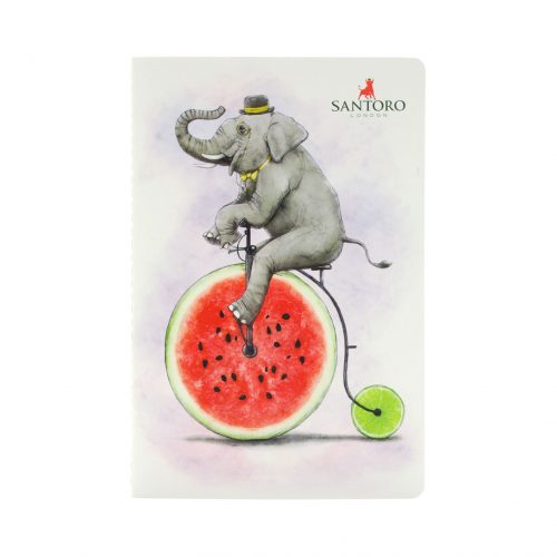 Fruity Scooty Notebook - Elephant