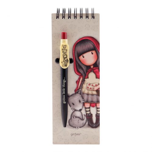 Gorjuss Little Red Riding Hood Jotter with Pen