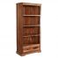 Coastal Reclaimed Wood Large Bookcase