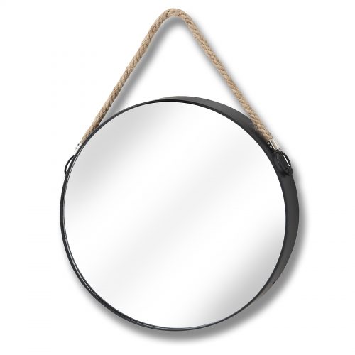 Circular Mirror With Hang Rope