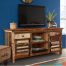 Coastal Reclaimed Wood TV Multi Media Unit