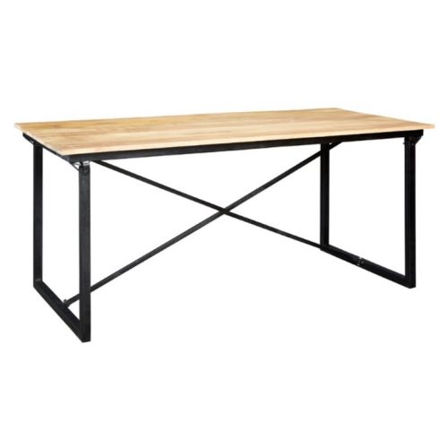 Cosmo Industrial Dining Table 6 ft