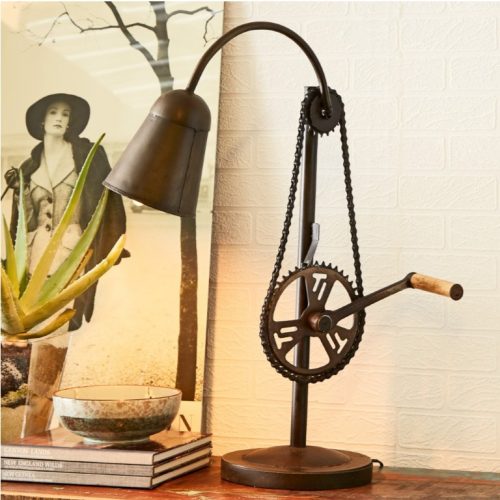 Cycle Chain Table Lamp Stand