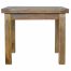 Extendable Butterfly Dining Table with Straight Legs
