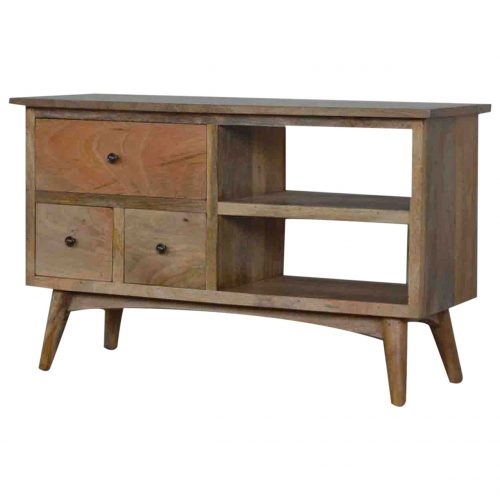 IN052 TV Stand for TVs up to 41 inch 3 Drawers and Shelf