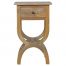 IN067 Solid Wood 1 Drawer Bedside Table