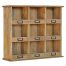 IN069 Solid Wood Wall Mounted Storage Unit