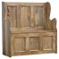 IN097 Solid Wood Large Monks Storage Bench