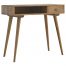 IN129 Solid Wood Open Shelf 1 Drawer Writing Desk