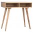 IN131 Solid Wood Open Shelf Writing Desk