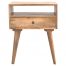 IN143 Nordic Designed Bedside with 1 Drawer & Open Slot