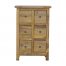 IN156 Country Style 6 Drawer CD Cabinet