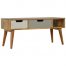 IN182 Nordic Style Media Unit with Painted Drawer Fronts