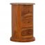 IN194 Solid Sheesham Wood 3 Drawer Drum Chest