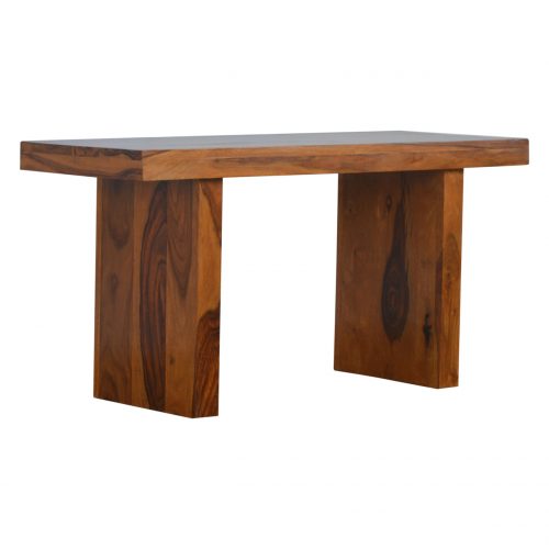 IN200 Cube Designed Sheesham Wood Bench