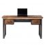 Metropolis Industrial 2 Drawer Writing Desk