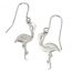 St Justin Flamingo Drop Earrings