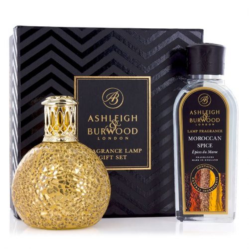 Ashleigh & Burwood: Fragrance Lamp Gift Set - Golden Orb & Moroccan Spice