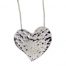 St Justin Heartbeat Small Beaten Heart Pendant