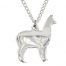 St Justin Llama Pendant