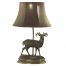 Stag Study Lamp With Shade