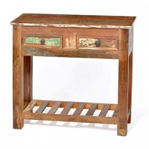 Reclaimed Small Console Table