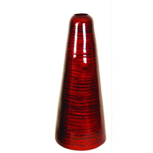 Red Oil Cone Vase - Large