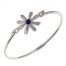 St Justin Dahlia Clip Bangle