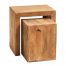Toko Light Mango Cubed Nest of 2 Tables