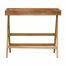 Wooden Buttler Tray with Foldabale Legs