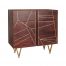 Dark Gold 2 Door Medium Sideboard