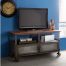 Evoke Iron / Wooden Jali Media Unit