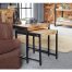 Cosmo Industrial Style Nest of 2 Tables