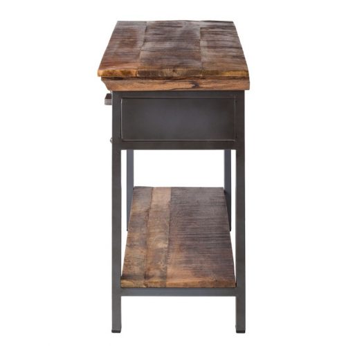 Metropolis Industrial 2 Drawer Console Table - Image 3