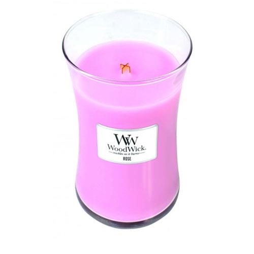 WoodWick Rose Large Jar Candle