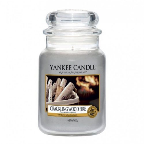 Yankee Candle Crackling Wood Fire Large Jar Candle