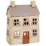 Village Pottery Light Grey House Tealight Large