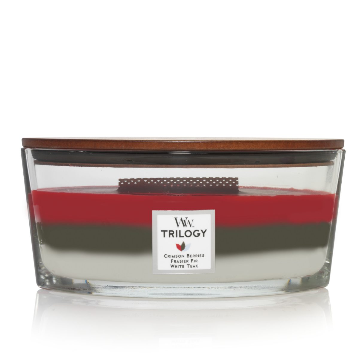 WoodWick Winter Garland Trilogy Candle Hollygrove