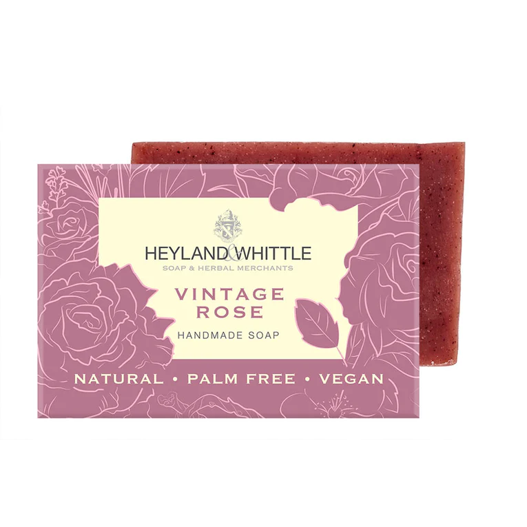 Vintage Rose Palm Free Soap Bar 120g