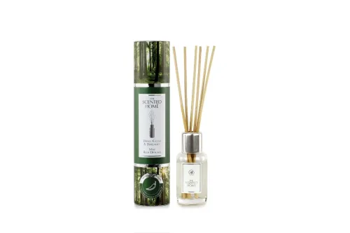 SCENTED HOME 50ML MINI DIFFUSER - WHITE CEDAR & BERGAMOT