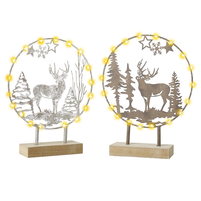 Deer Scene Light Up Hoops Mix