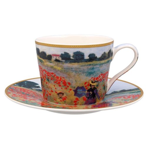 Claude Monet Cup & Saucer Poppies - Image 2