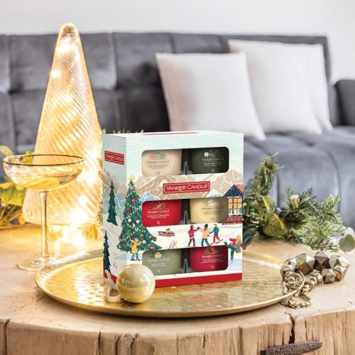 6 Mini Filled Votive Gift Set - Image 2